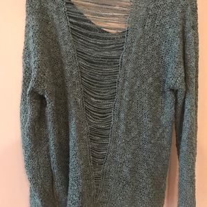 Taylor & Sage size small green sweater